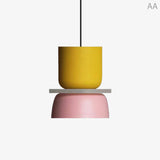 Suspension colorée aux formes géométriques ludiques – modèle Makazon