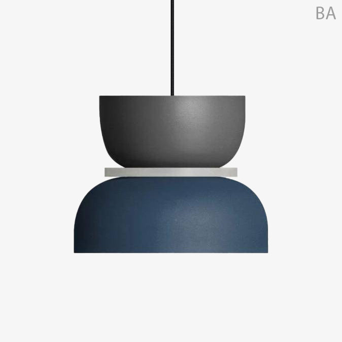 Suspension colorée aux formes géométriques ludiques – modèle Makazon