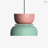 Suspension colorée aux formes géométriques ludiques – modèle Makazon