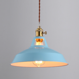 Suspension LED en métal coloré – modèle Loft