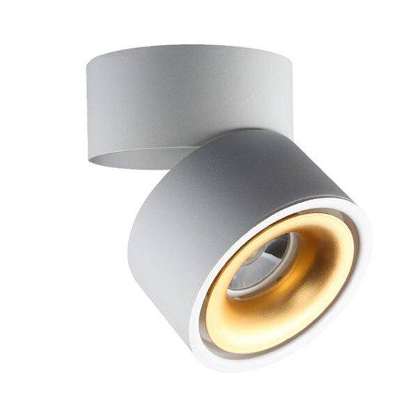 Spots LED ronds orientables au design moderne