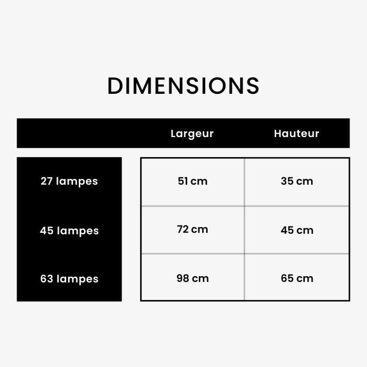 Suspension design LED en forme d’arbre – coloris cuivré ou noir Home