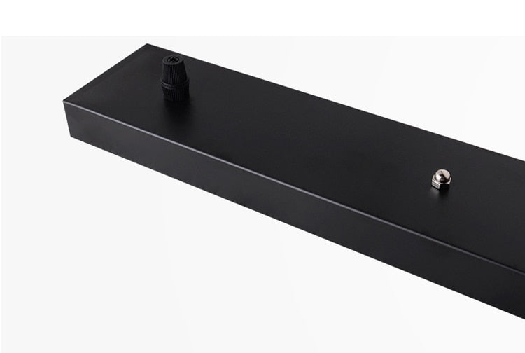 Socle de suspension long avec support pour jusqu’à 5 points lumineux – noir ou blanc