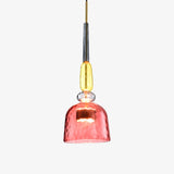 Suspension design à LED en verre coloré – modèle Illumy