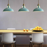 Suspension LED en métal coloré – modèle Loft