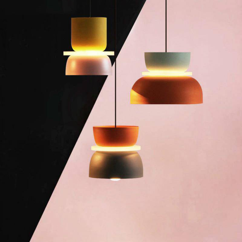 Suspension colorée aux formes géométriques ludiques – modèle Makazon
