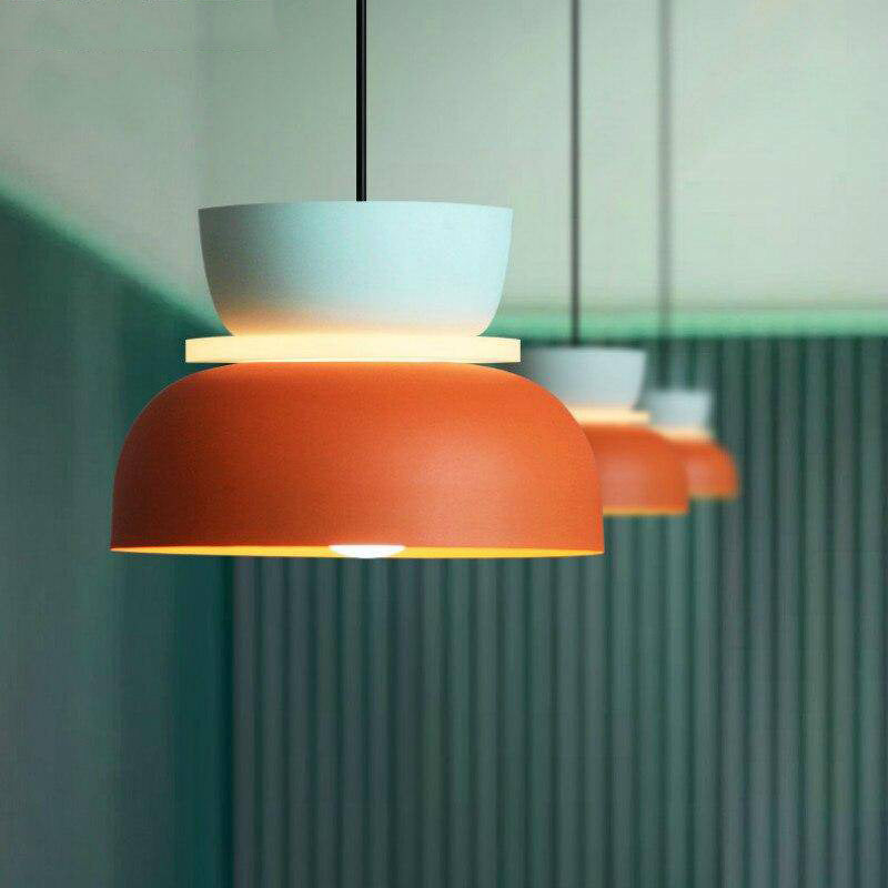 Suspension colorée aux formes géométriques ludiques – modèle Makazon