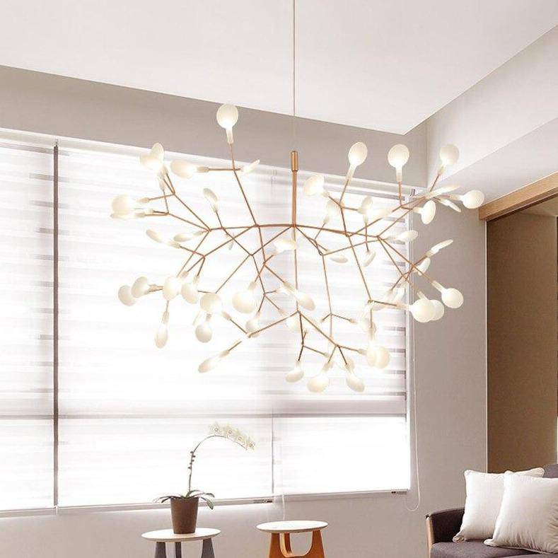 Suspension design LED en forme d’arbre – coloris cuivré ou noir Home
