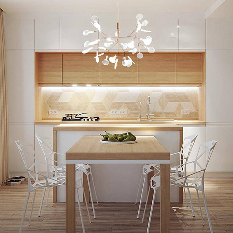 Suspension design LED en forme d’arbre – coloris cuivré ou noir Home