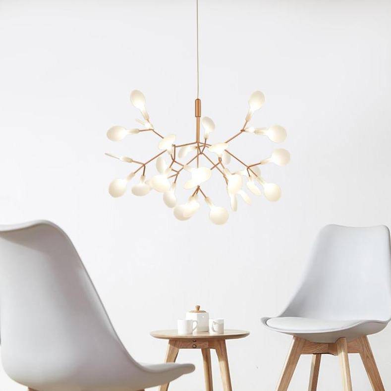 Suspension design LED en forme d’arbre – coloris cuivré ou noir Home