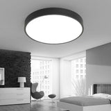 Plafonnier LED arrondi et plat – design moderne (plusieurs tailles)