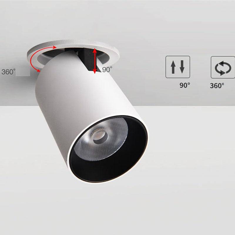 Spot LED orientable au design moderne – modèle Nordic