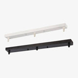 Socle de suspension long avec support pour jusqu’à 5 points lumineux – noir ou blanc